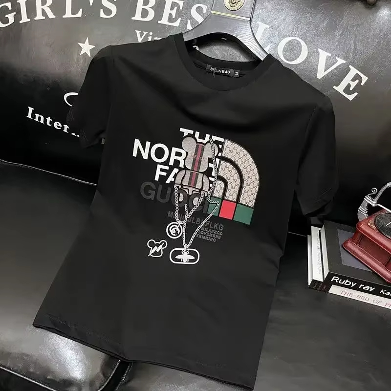 Streetwear Brand Clothing - 100% reine Baumwolle Herren Luxusmarken-T-Shirt mit