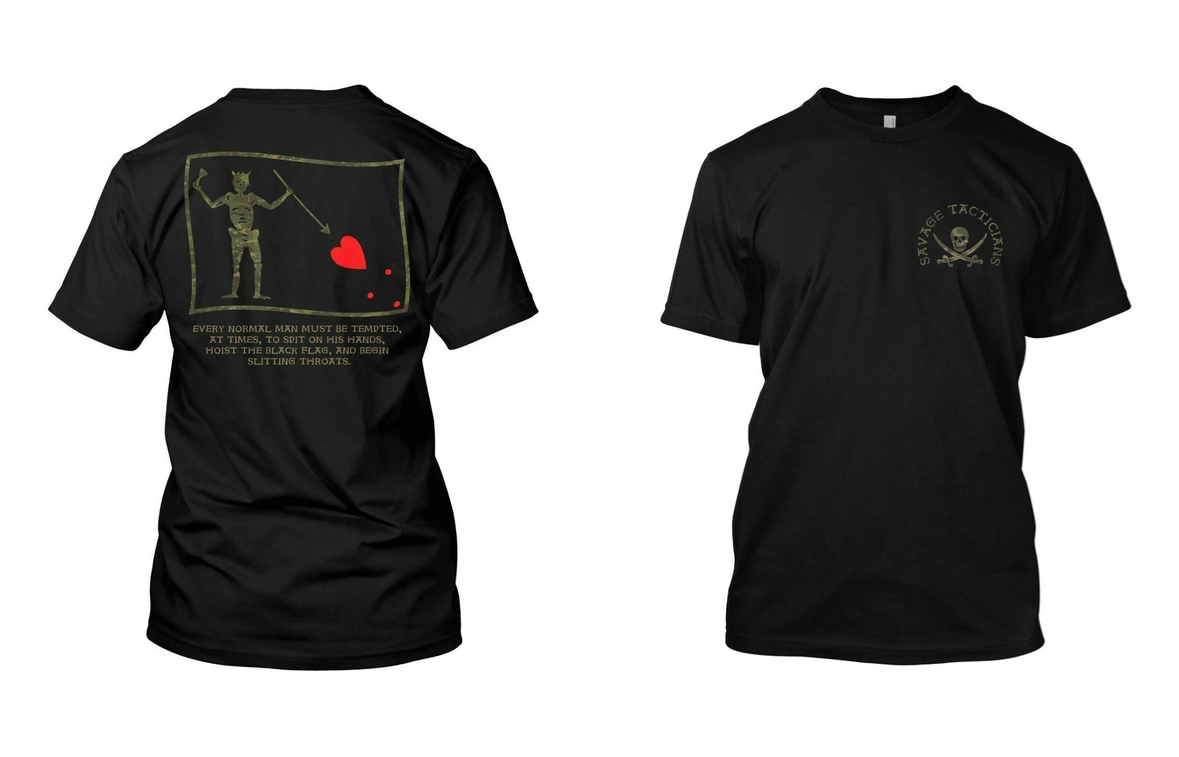 Hoist The Black Flag Savage Ta – Streetwear Brand Tees Bewertung und Preis