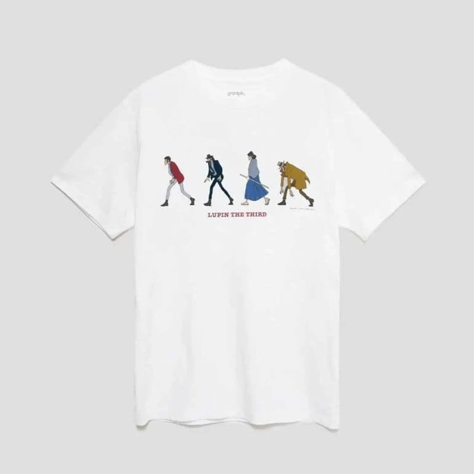 Graniph Lupin III T-Shirt Größ – Streetwear Brand Vintage Bewertung und Preis
